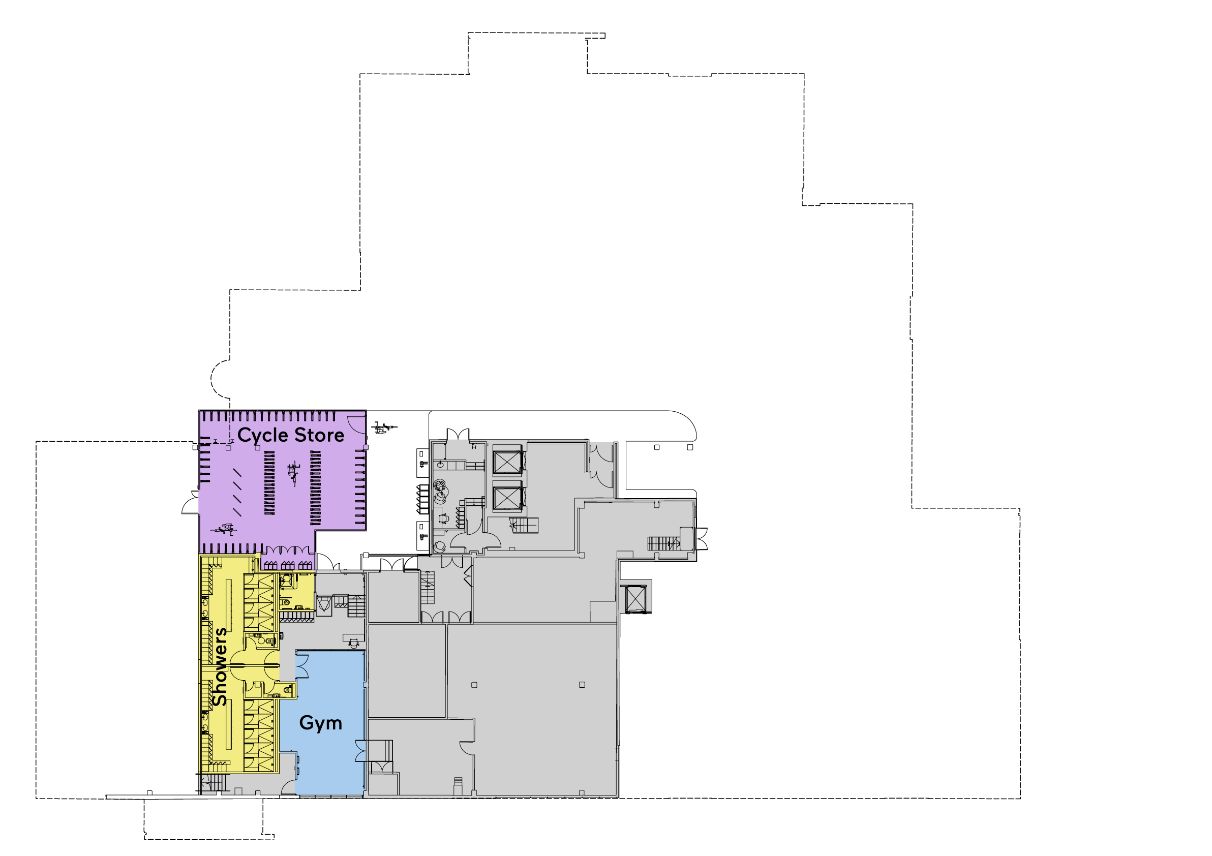 217 Bath Road Lower Ground Floor Plan