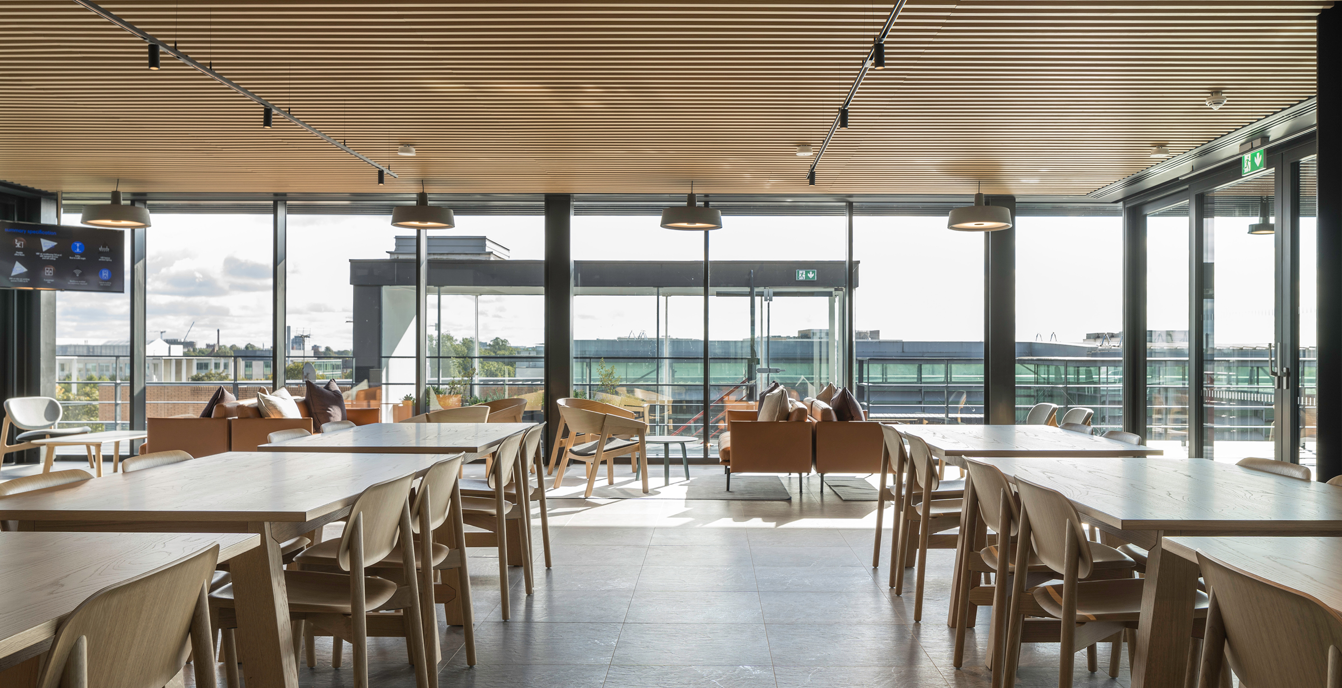 Third floor café/breakout space